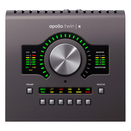 Universal Audio Apollo Twin X w/ QUAD Processing - Heritage Edition Bundle