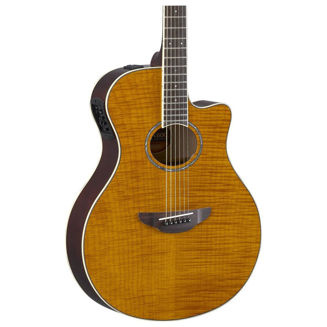 Yamaha APX600FMAM Acoustic Electric Guitar - Amber (AIMM Exclusive)