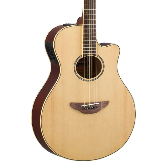 Yamaha APX600NT Thinline Acoustic Electric Guitar in Natural