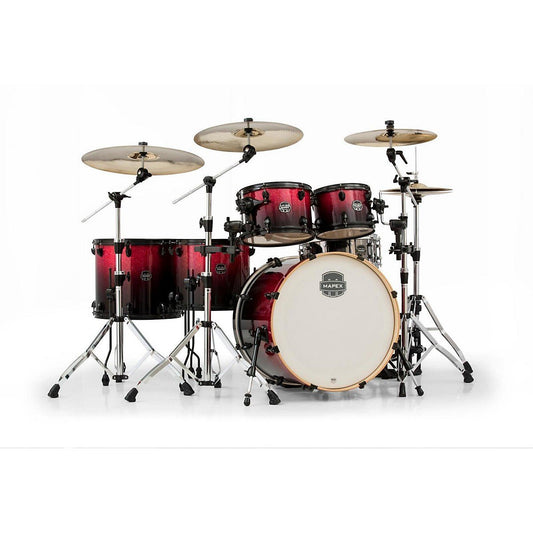 MAPEX Armory Series Studioease Fast 6-Piece Drum Shell Pack, Magna Red