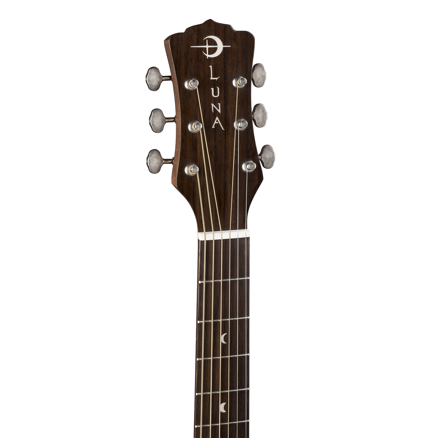 Luna Art VINTAGE-Style Dreadnought Acoustic Solid Top Guitar