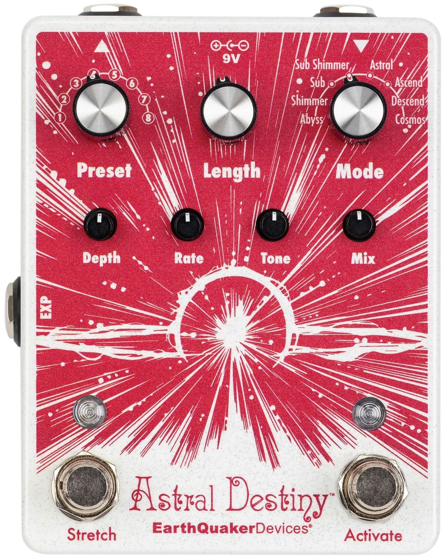 EarthQuaker Devices Astral Destiny Octal Octave Reverberation Odyssey Pedal
