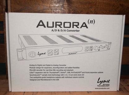 Lynx Studio Technology Aurora (n) 32 Thunderbolt 3 AD/DA Converter