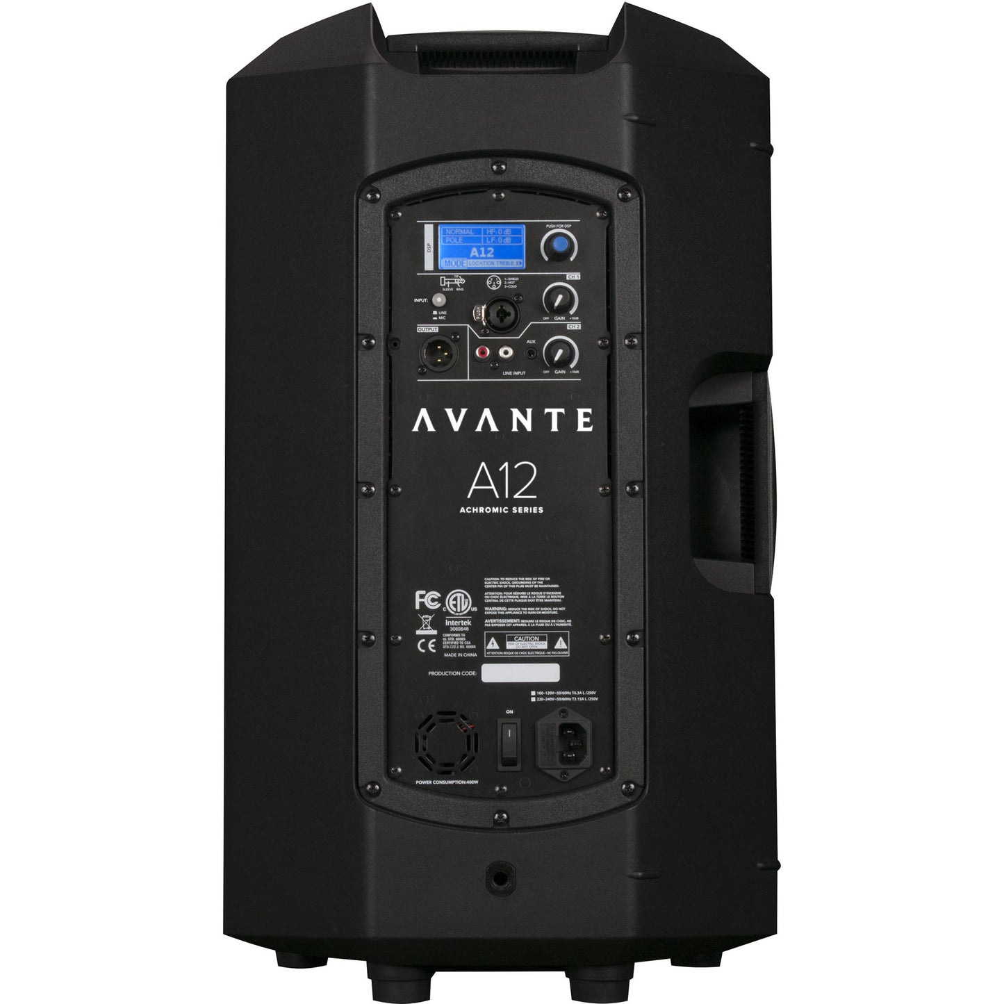 Avante Audio A12 12" 2-Way Active Loudspeaker