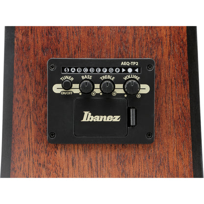 Ibanez AW54LCE Left Handed Acoustic Electric Guitar - Open Pore Natural