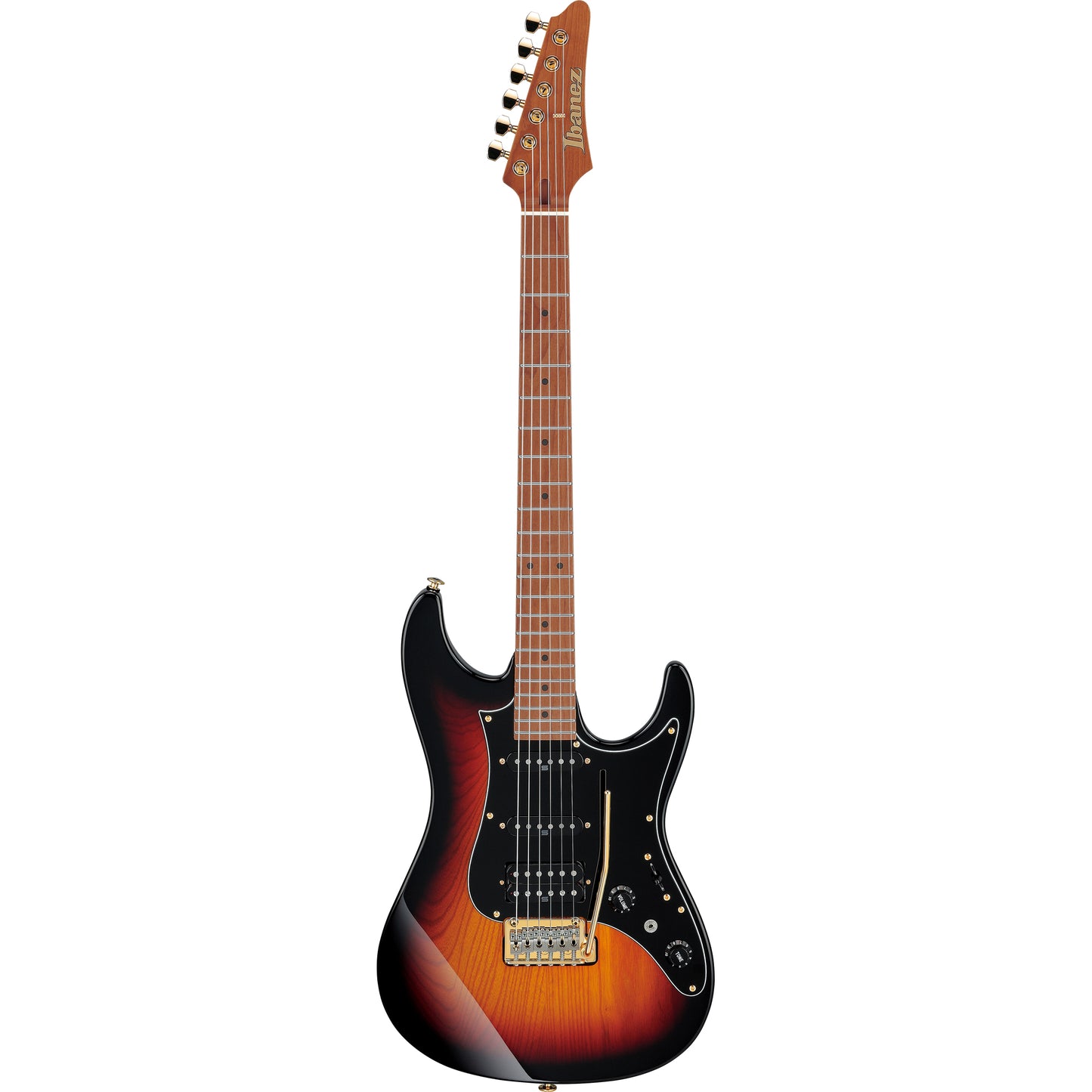 Ibanez AZ2204AG AZ Prestige 6-String Electric Guitar - Tri Fade Burst Flat