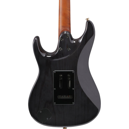 Ibanez AZ2204AG AZ Prestige 6-String Electric Guitar - Transparent Gray Burst