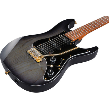 Ibanez AZ2204AG AZ Prestige 6-String Electric Guitar - Transparent Gray Burst