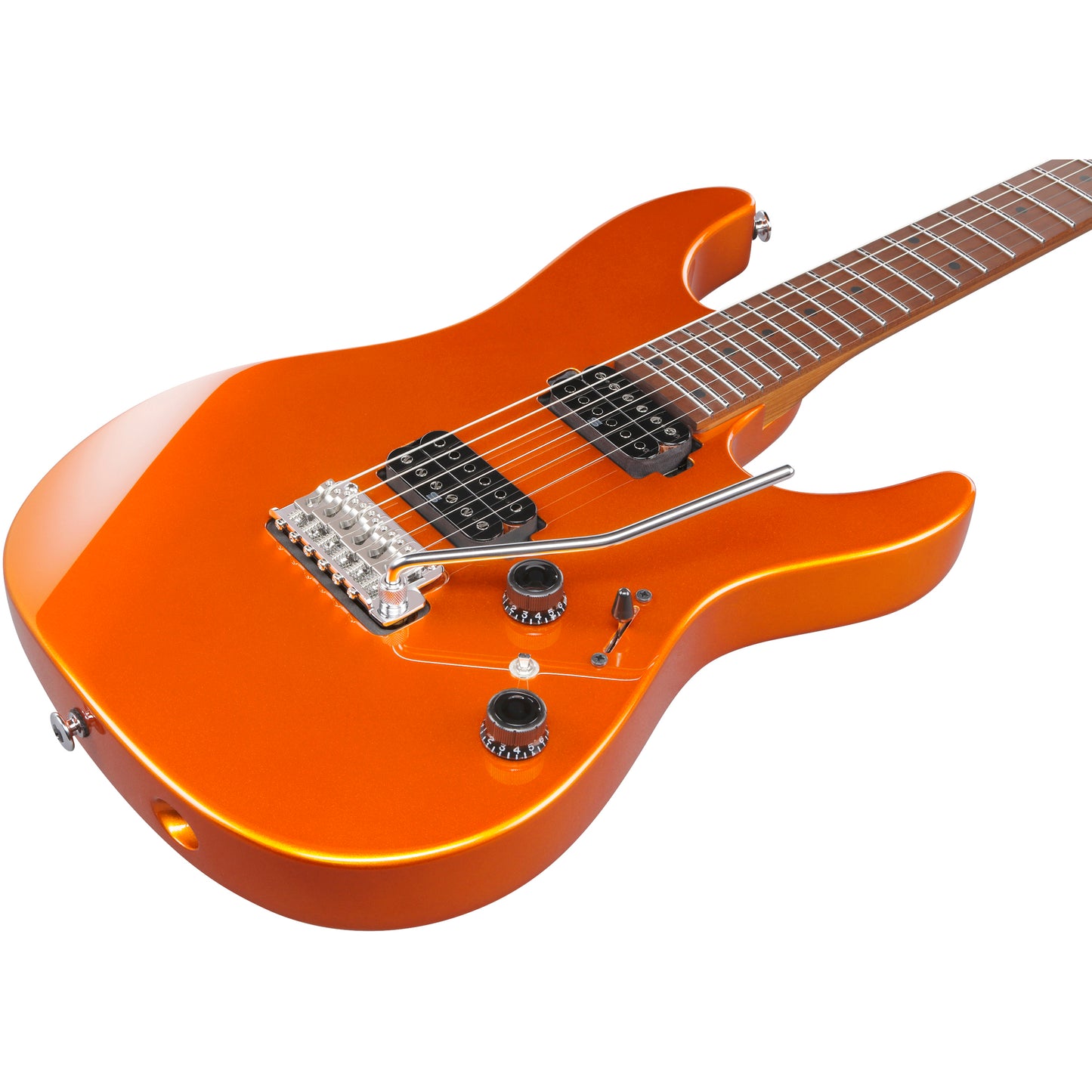 Ibanez AZ2402 AZ Prestige 6-String Electric Guitar - Roadster Orange Metallic
