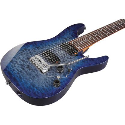 Ibanez AZ Premium 7 String Electric Guitar - Twilight Blue Burst