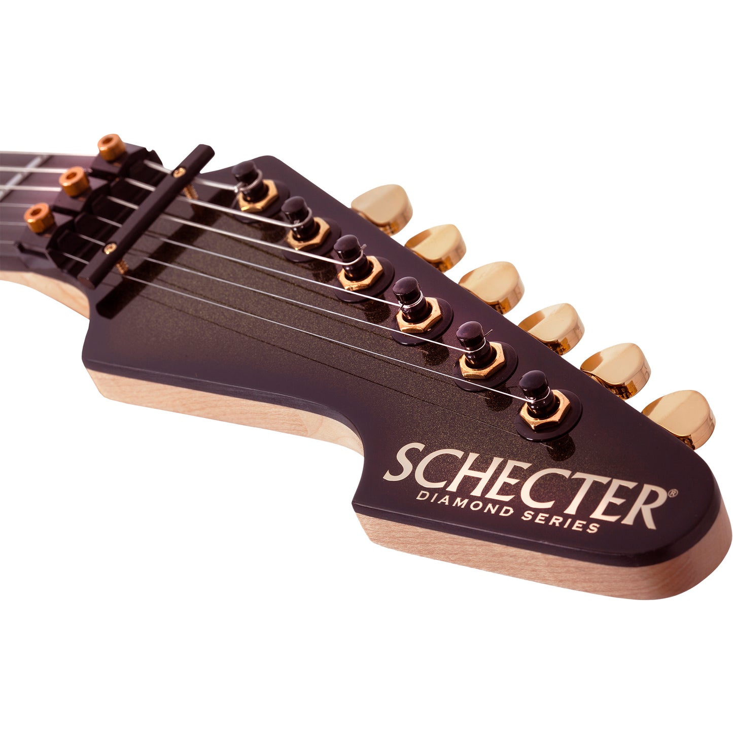 Schecter Avenger FR-S Floyd Rose 50th Anniversary Electric Guitar - Gold Burst