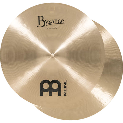 Meinl Cymbals 14” Byzance Traditional Thin Hi-hat Cymbals