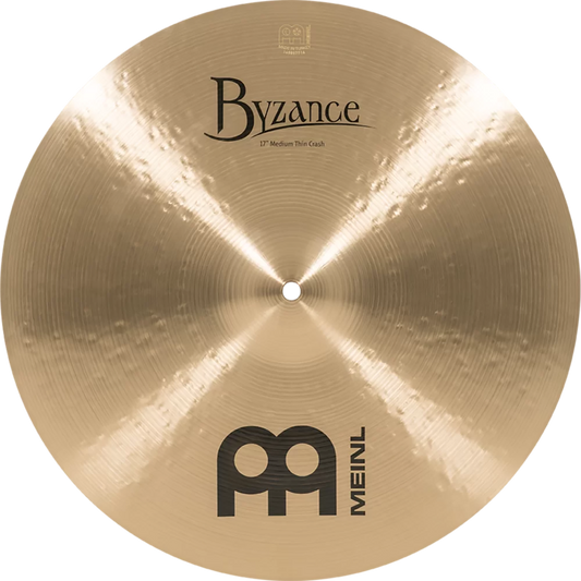 Meinl 17" Byzance Traditional Medium Thin Crash Cymbal