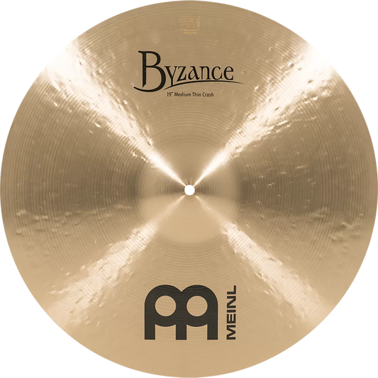 Meinl 19" Byzance Traditional Medium Thin Crash Cymbal