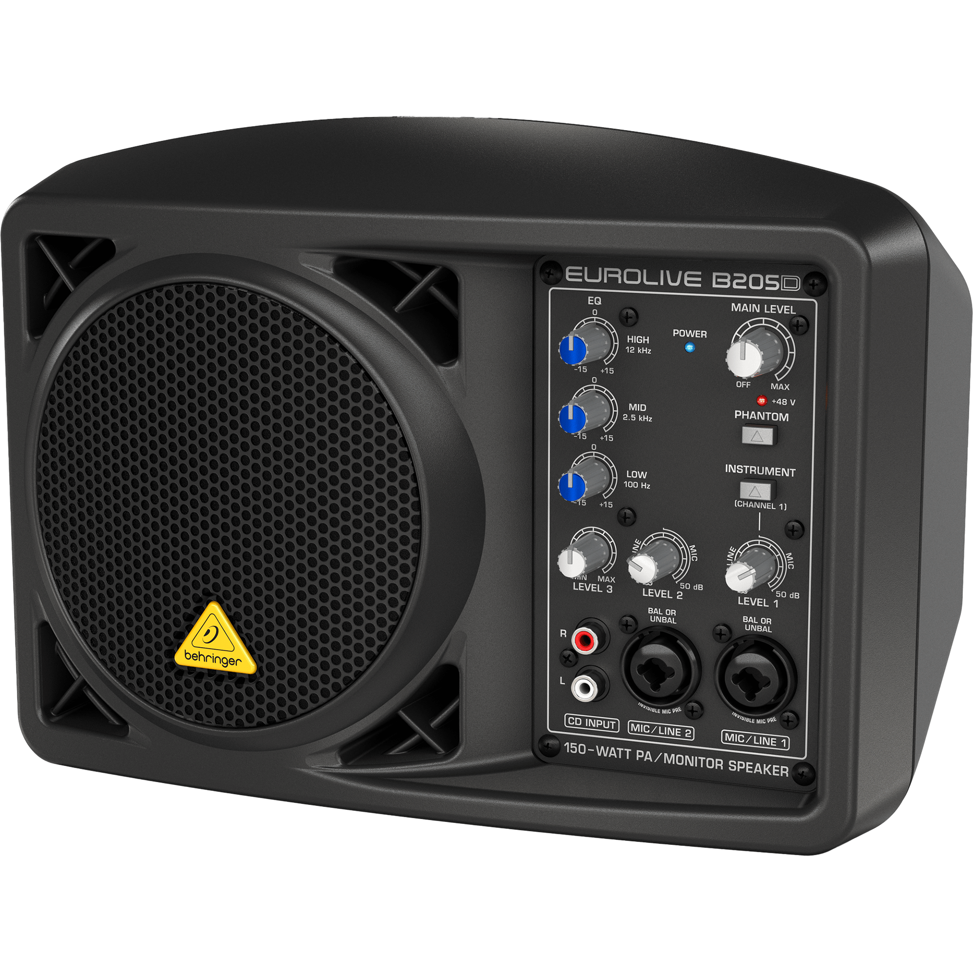 Behringer B205D Compact 150W Monitor – Alto Music Behringer B205D Compact 150W Monitor – Alto Music