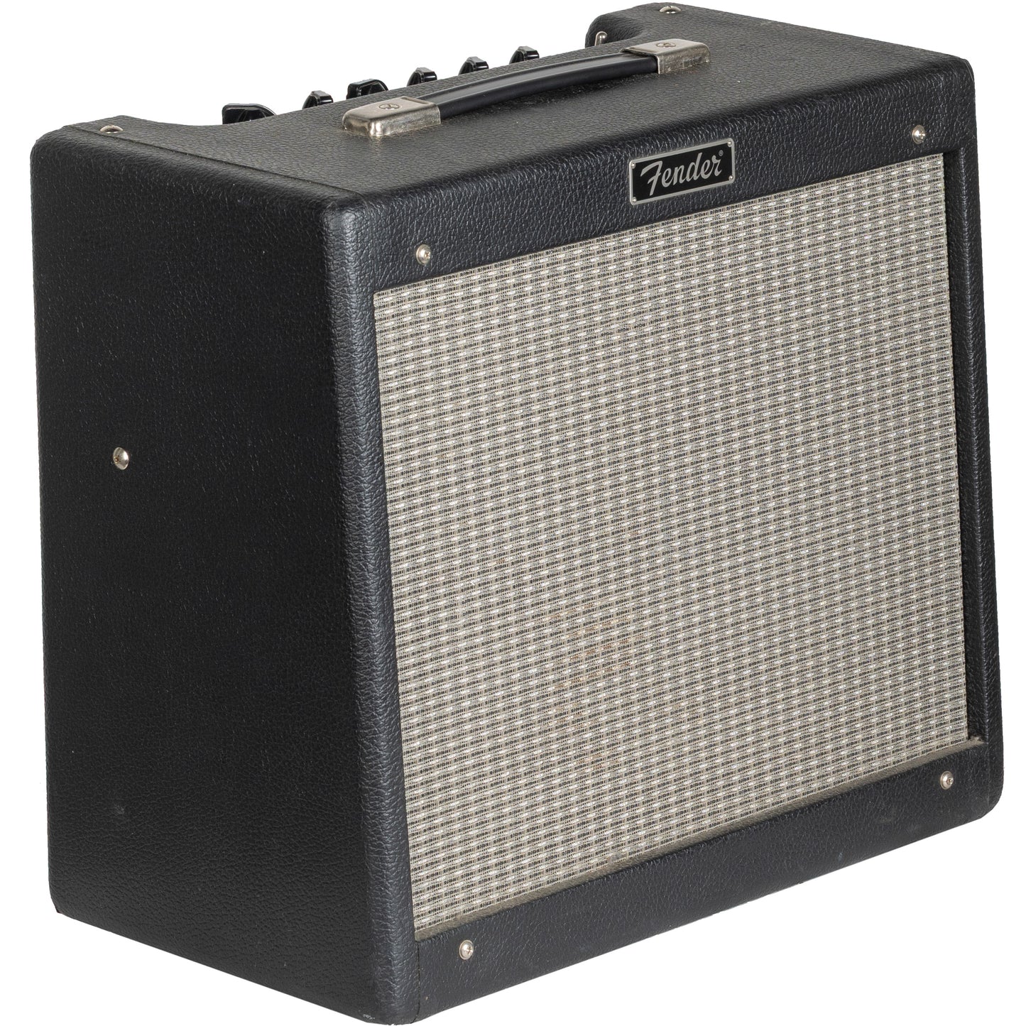 Fender Blues Junior 120V Combo Amp - Black and Silver