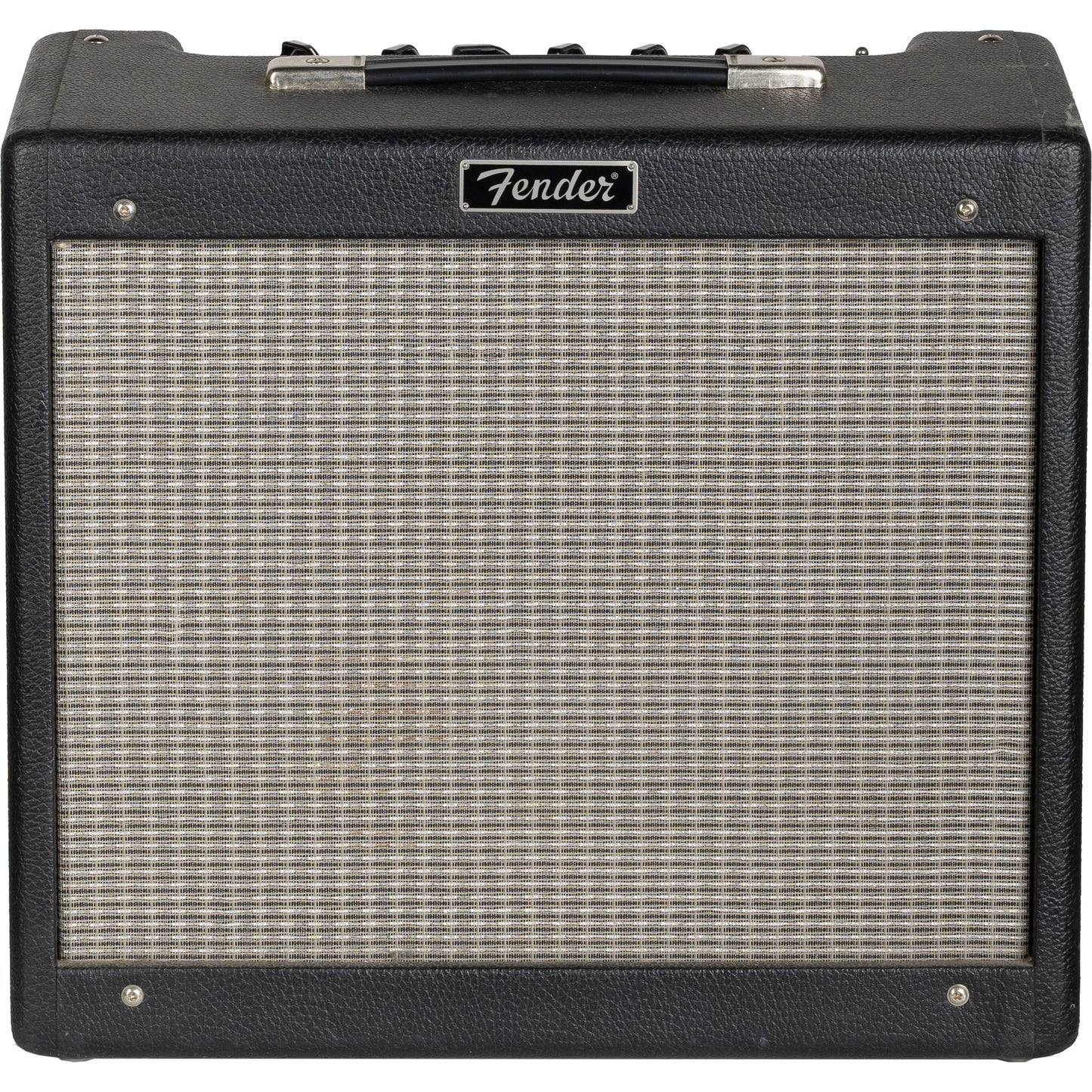 Fender Blues Junior 120V Combo Amp - Black and Silver