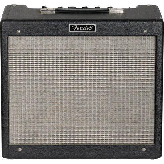 Fender Blues Junior 120V Combo Amp - Black and Silver