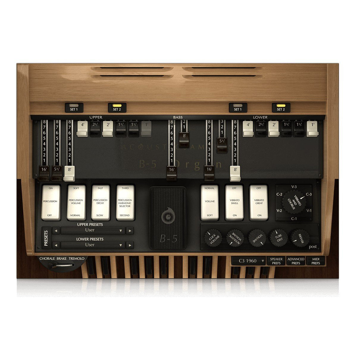 Acousticsamples B-5 Organ v2 Virtual Instrument