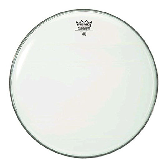 Remo BA-0213-00 Ambassador Smooth White Drum Head, 13"