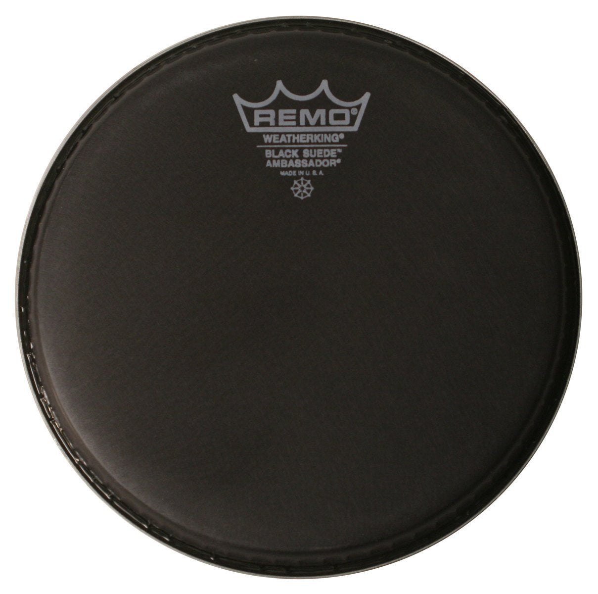 Remo 10" Black Suede Ambassador Drumhead (BA0810ES)