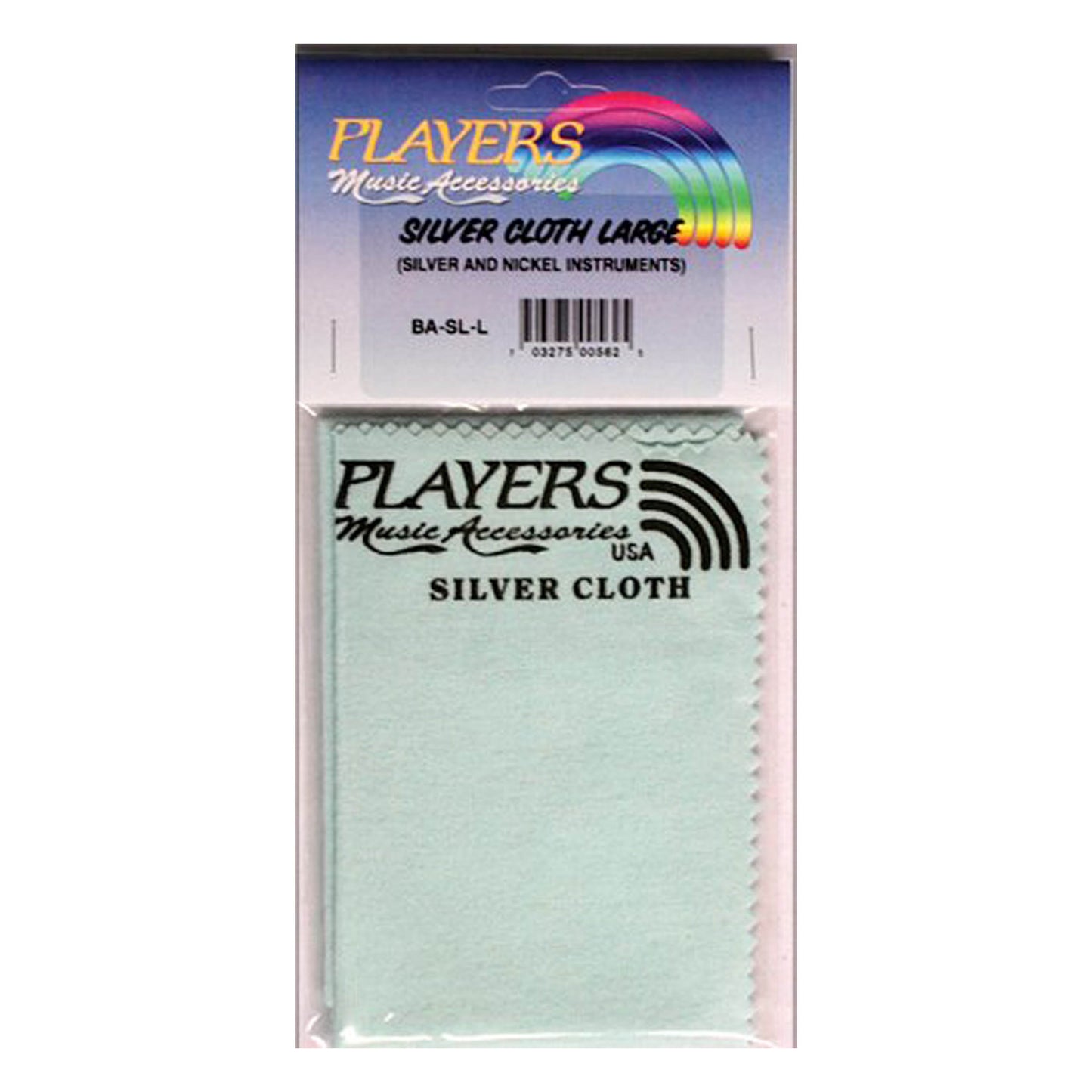Players Products BA-SL-L Rainbow Slv/Nkl Cloth Lrg