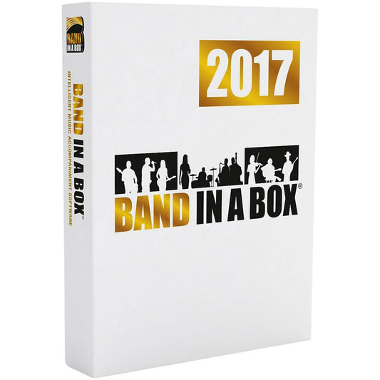 PG Music Band-In-A-Box 2017 Pro - Windows