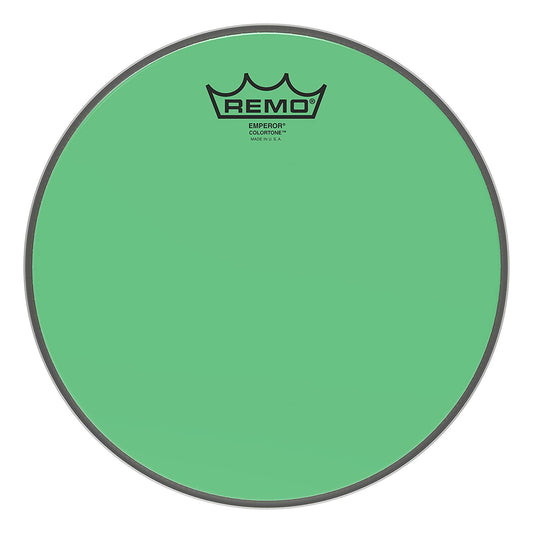 Remo Emperor Colortone Green 10" Drumhead