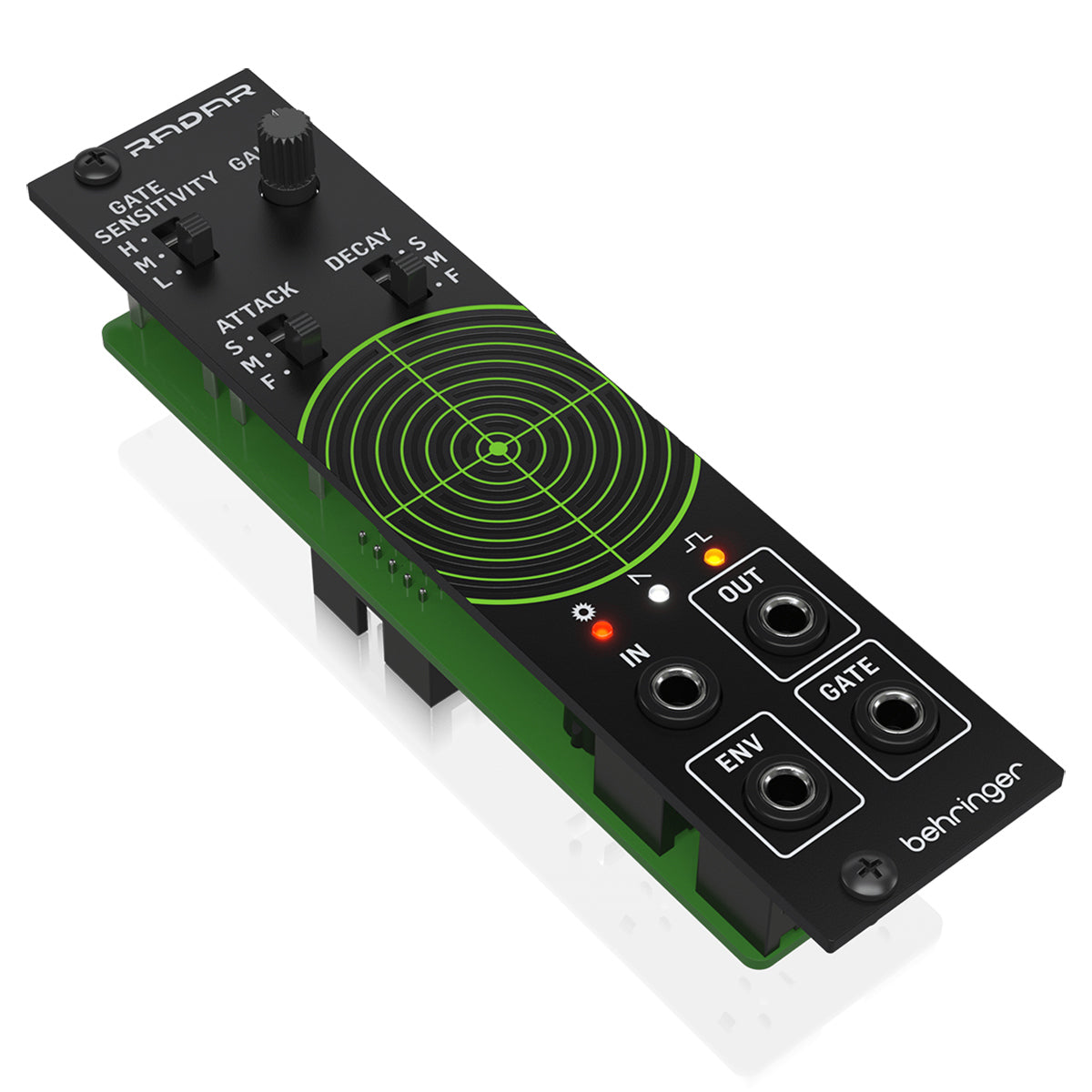 Behringer Radar Eurorack Module with Contact and Pickup Microphones