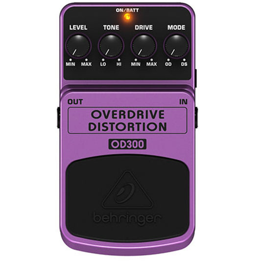 Behringer Overdrive/Distortion OD300 2-Mode Effects Pedal