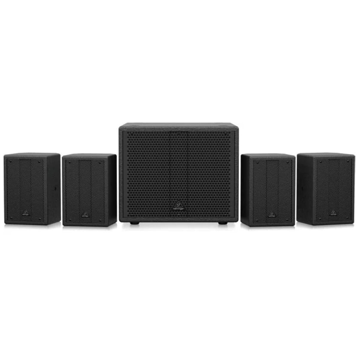 Behringer Complete PUB Speaker System with 4x SAT 1004 Speakers and SA ...