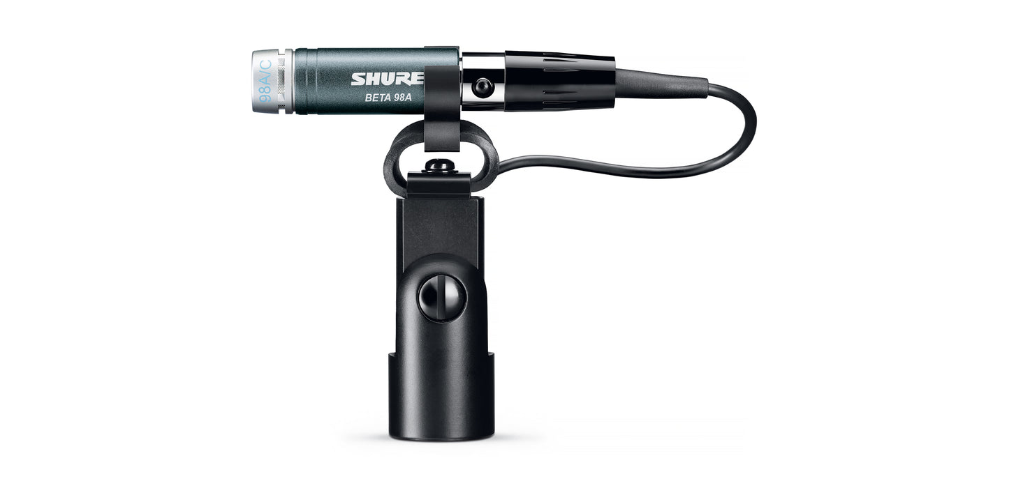 Shure Beta 98A/C Miniature Cardioid Condenser Instrument Microphone