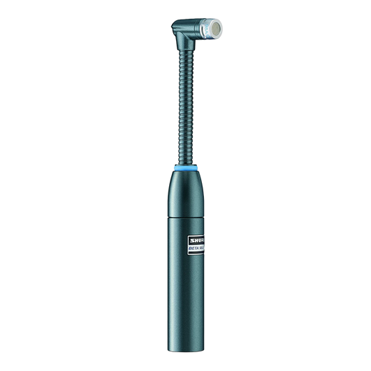 Shure BETA 98AMP Miniature Cardioid Drum Microphone (Single Microphone) (BETA98AMP/C)