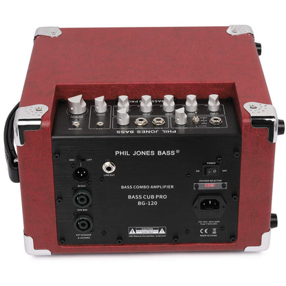 Phil Jones Bass BG-120 Bass Cub Pro 2x5” 120-watt Bass Combo Amp - Red
