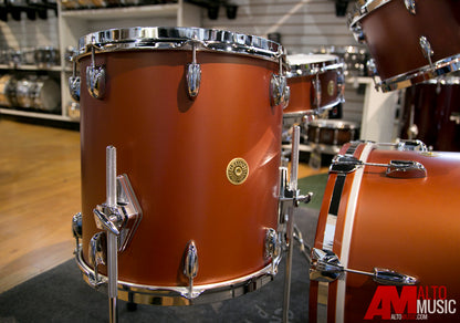 Gretsch Broadkaster Series 4pc Bop Shell Kit in Satin Copper Lacquer BKJ484SCP