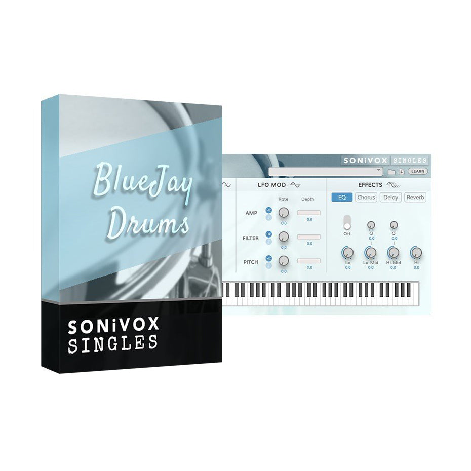 SoniVox Blue Jay Drums Virtual Instrument