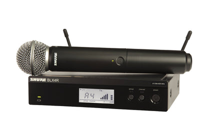 Shure BLX24R/SM58-H9 Wireless Vocal Rack Mount System with SM58 Handheld Mic, H9