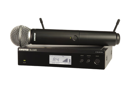 Shure BLX24/SM58-H9 Wireless Vocal Rack Mount System with SM58 Handheld Mic, H9