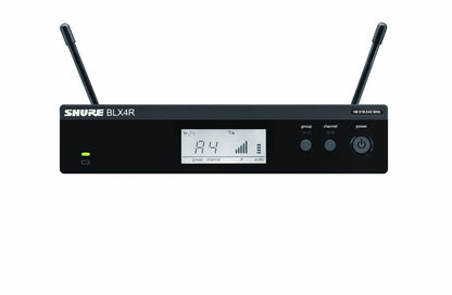 Shure BLX24/SM58-H9 Wireless Vocal Rack Mount System with SM58 Handheld Mic, H9