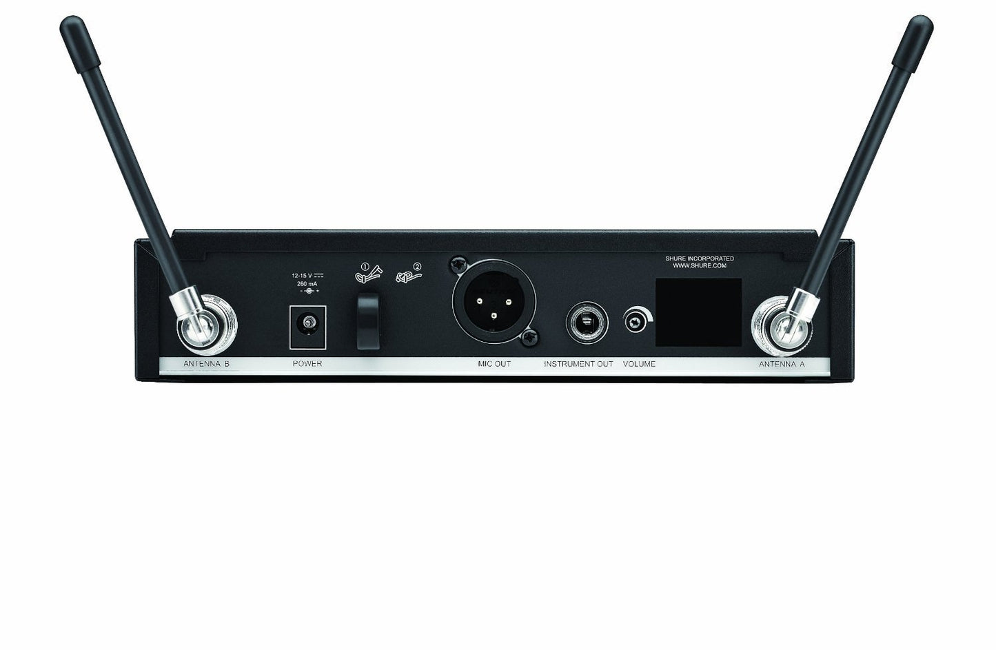 Shure BLX24/SM58-H9 Wireless Vocal Rack Mount System with SM58 Handheld Mic, H9