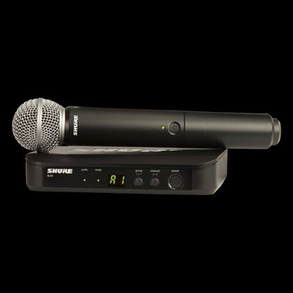 Shure BLX24/SM58-H9 Wireless Vocal System with SM58 Handheld Microphone, H9