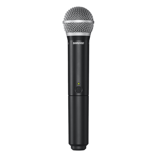 Shure BLX2 Handheld Transmitter with PG58 Microphone (J10: 584 - 608 MHz)