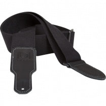 Boss BSC-20-BLK 2" Black Cotton Guitar Strap