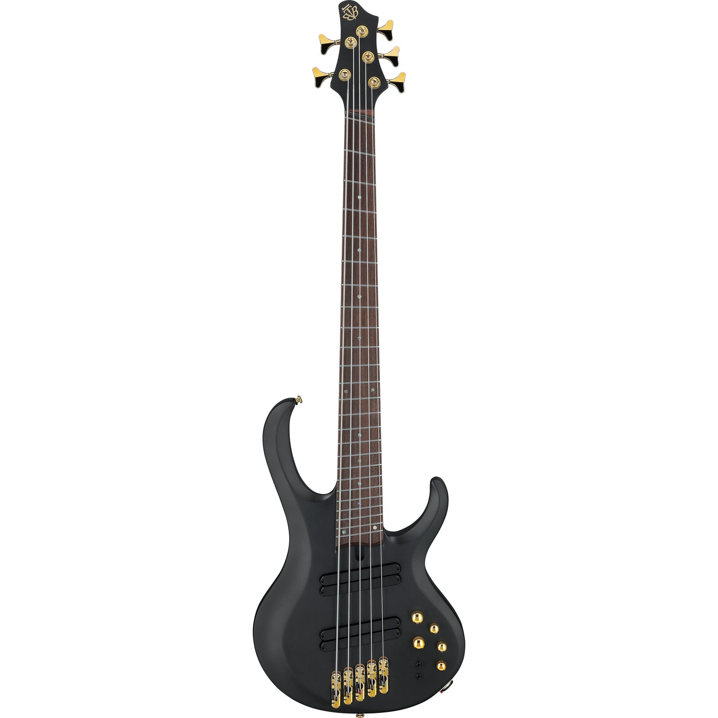 Ibanez BTB605LM BTB Bass Workshop 5-String Multi scale Bass - Black Flat