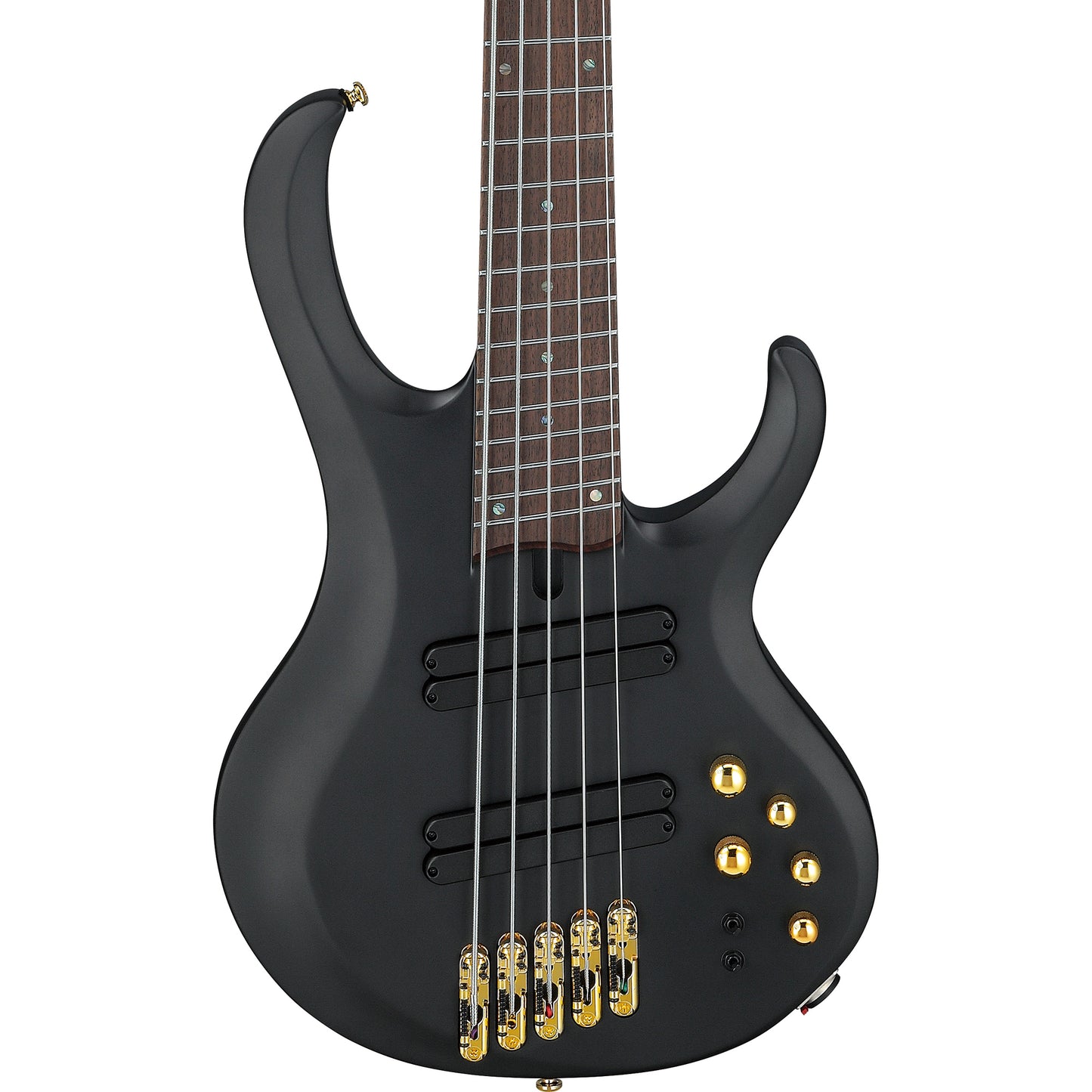 Ibanez BTB605LM BTB Bass Workshop 5-String Multi scale Bass - Black Flat