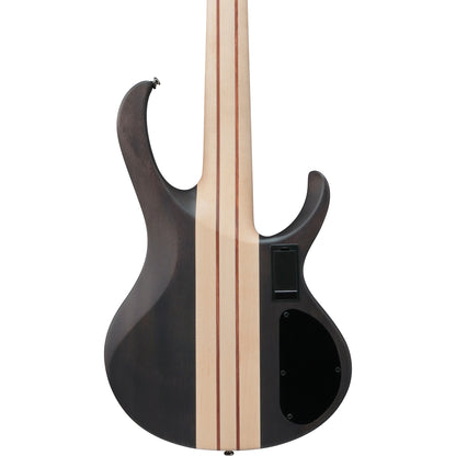 Ibanez BTB605 BTB Standard Left Handed 5-String Electric Bass - Transparent Gray Flat