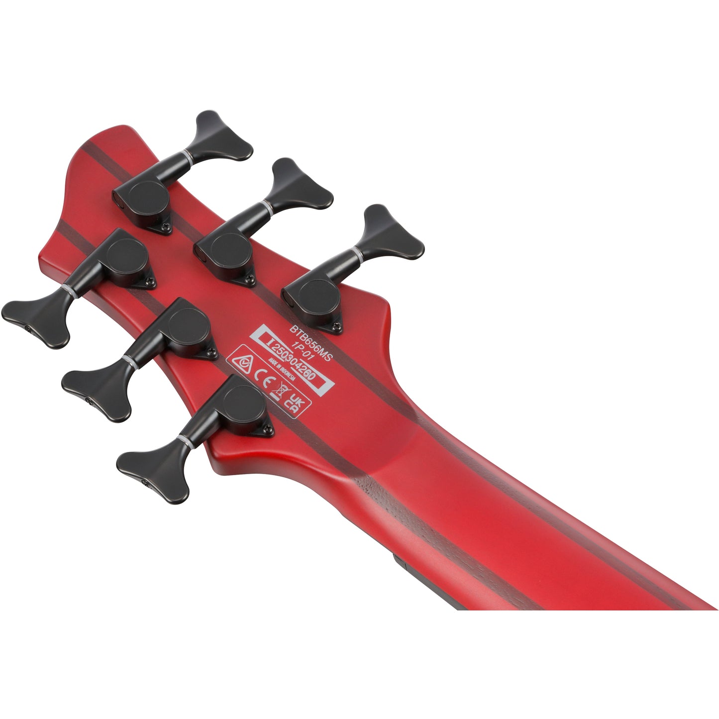 Ibanez BTB866MS Bass Workshop 6-String Electric Bass - Brown Topaz Burst Flat