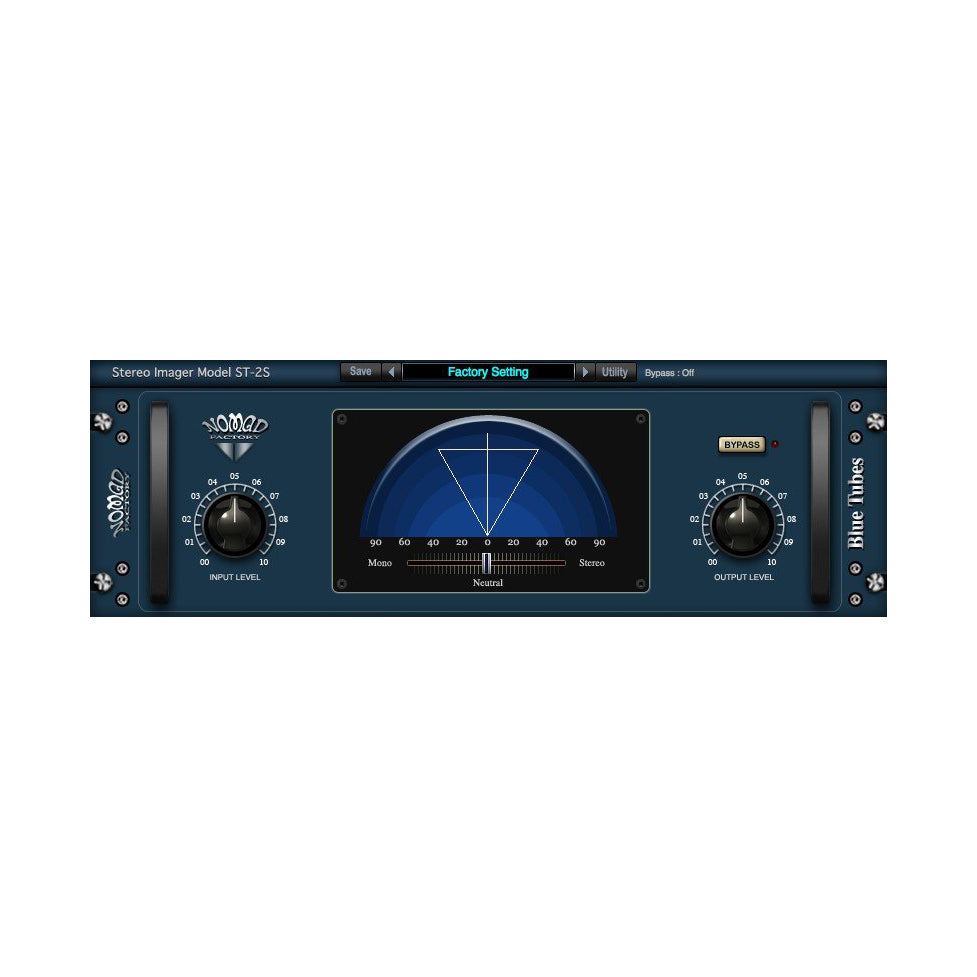 Nomad Factory Blue Tubes Stereo Imager ST2S Plug-In