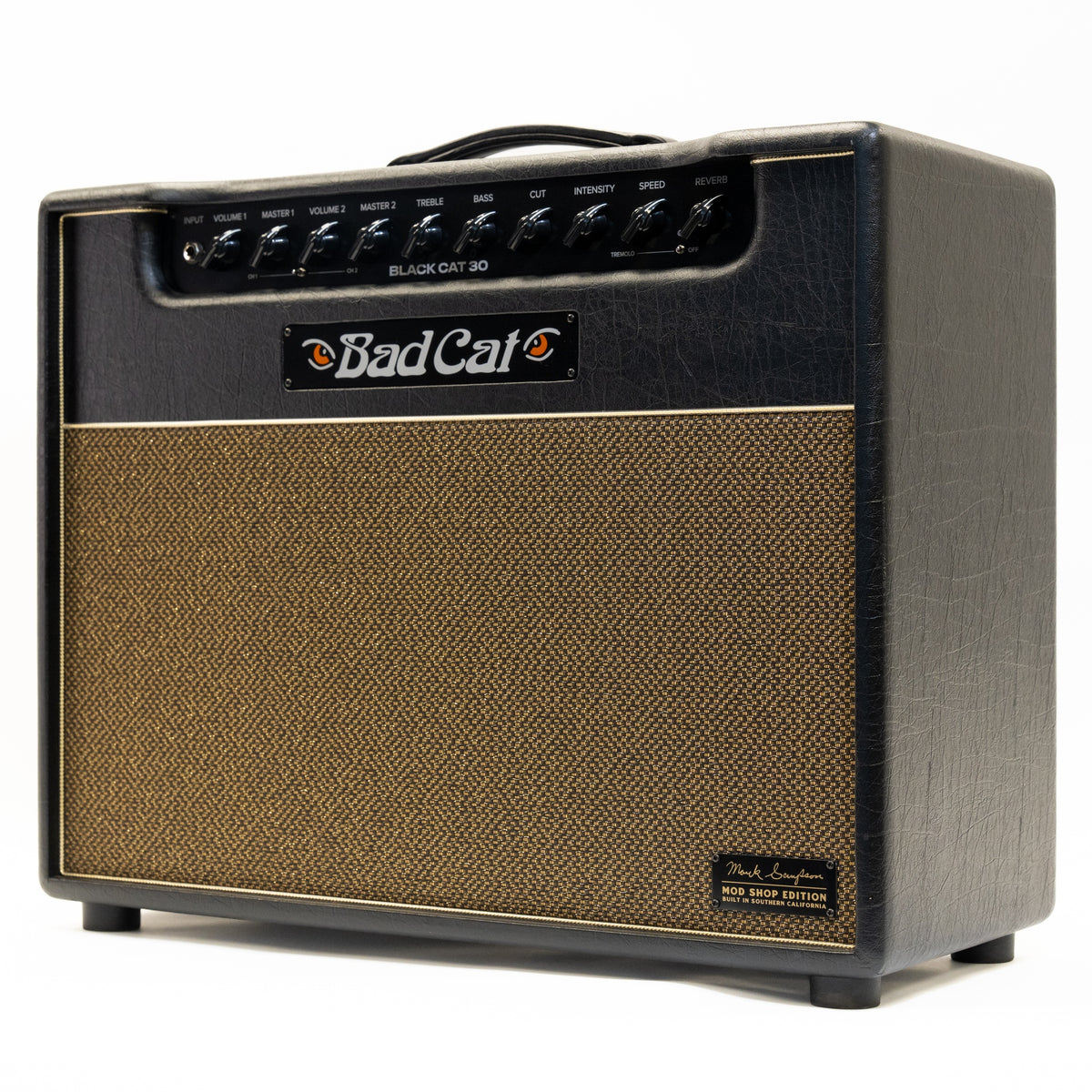 Bad Cat Amplifiers Mark Sampson Modded Black Cat 30-W 1x12" Tube Combo Amplifier