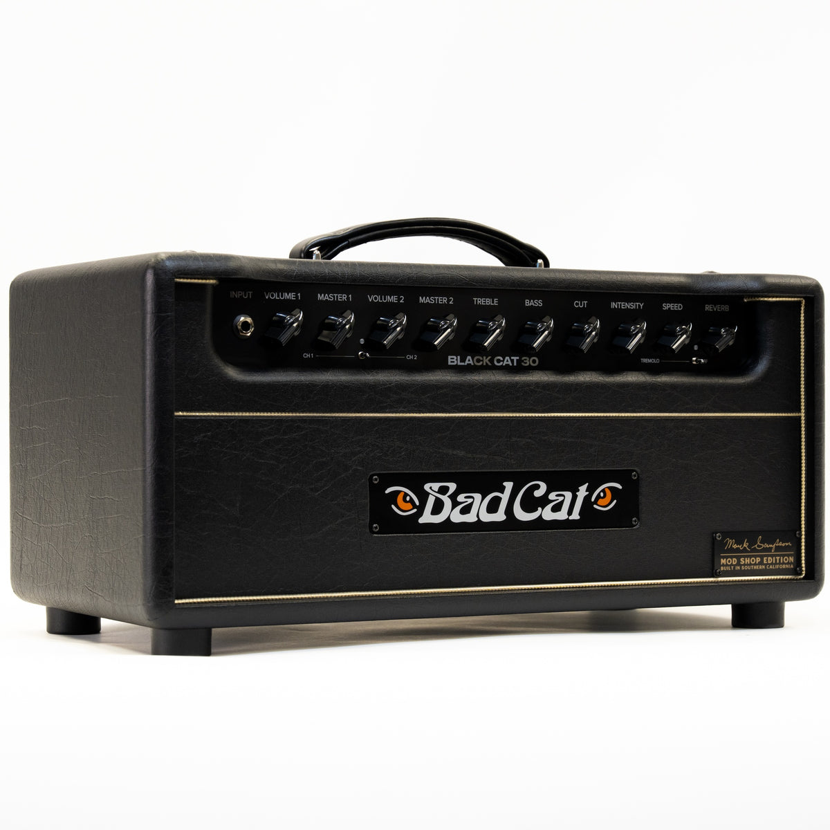 Bad Cat Amplifiers Mark Sampson Modded Black Cat Head